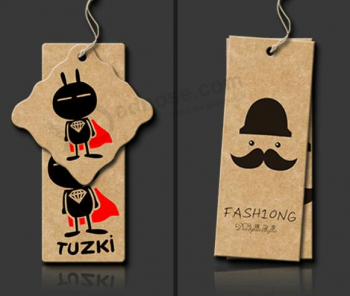 Wholesale Custom Printing Kraft Paper Hang Tag