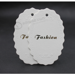 Personalised Clothing Tags Custom Paper Hangtag Printing