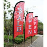 Custom Feather Advertising Flags Business Feather Flags with high quality and any size