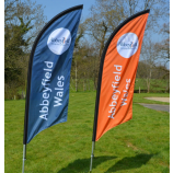 Promotional Feather Banners Feather Flag Design with high quality and any size