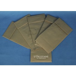 Saco de papel kraft personalizado para venda