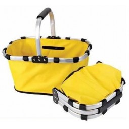 China Wholesale Folding Cloth Picnic Shopping Basket