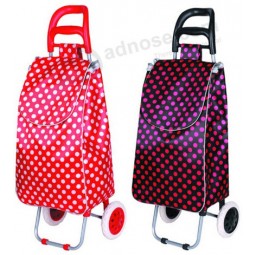 Custom Printing Polyester Luggage Trolley Bag Wholesale