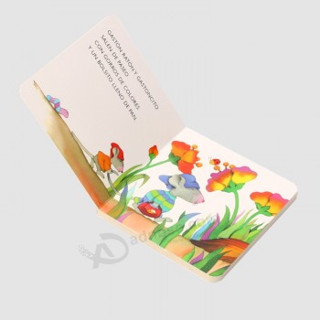 Wholesale custom reading books for kids- Professional Printing Cardboard Book with your logo