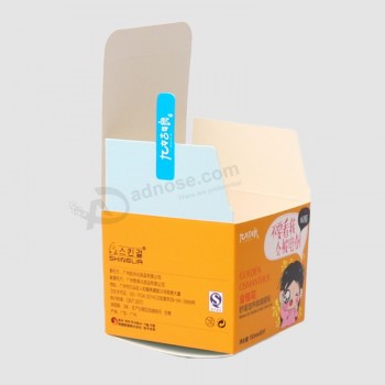 Boîte de dessin aniMé pour l'eMballaGe - boîte de soins de la peau de papier personnalisé