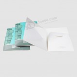 Bulk cheap custom printed presentation 2 pocket folder with your logo