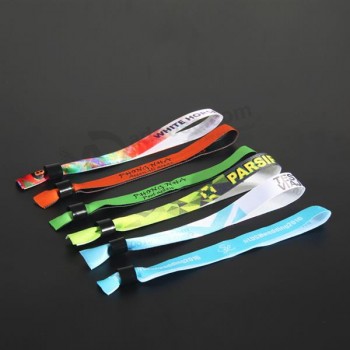 Polyester custom wristband In different colours
