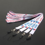 Factory wholesale woven lanyard with custom logo