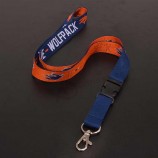 Custom woven logo breakaway lanyards for sale 