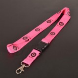 Heavy Duty Polyester Flat Lanyards with Custom Logo