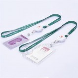 Company custom badge holder lanyards for staff