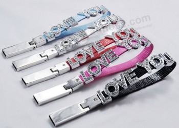 Custom Bling Diamond Pen Drive For Sale with high quality