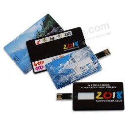 Lecteur flash USB carte avec iMpression double surface