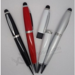Hot sale custom logo pen shape usb flash disk with your logo