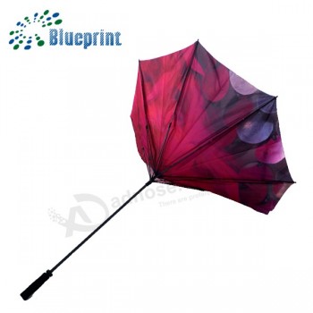 Guarda-chuva de golfe de impressão digital com preço baixo