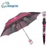 Customized hello kitty cute kids rain umbrella