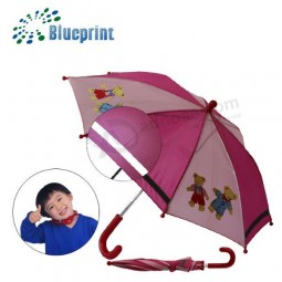 Factory wholesale cute safety children umbrella