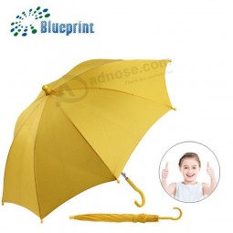 Niños lindos personalizados palo paraguas de lluvia para la venta