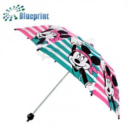 迪士尼卡通设计可爱外批发雨伞