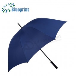 Parapluie de golf coupe-vent durable bleu foncé de haute qualité
