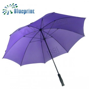 Windundurchlässiger Golfregenschirm der kundenspezifischen Art und Weise für Verkauf