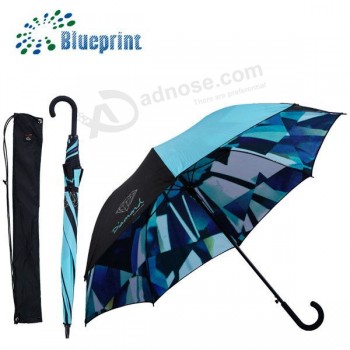 Promoção personalizada publicidade guarda-chuva de golfe de alta qualidade
