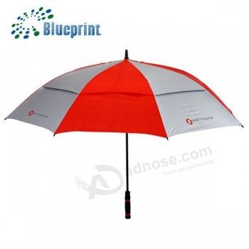 30 inches double layers custom windproof golf umbrella