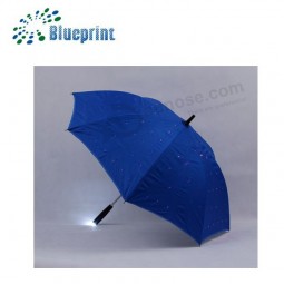 Stick wholesale uv-anti LED umbrella custom