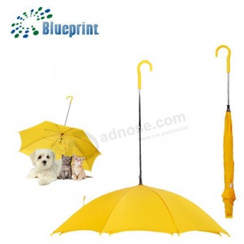 Barato por atacado impressão personalizada cães de estimação guarda-chuva