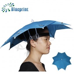 Custom sunshade hat umbrella with fashion design 