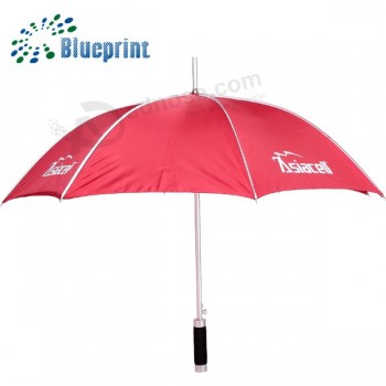 Billig kundenspezifischer Druckaluminiumstockregenschirm