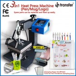 3 in 1 heat press machine(Caneta/Caneca/Logotipo)Pacote