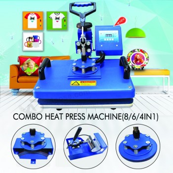6 in 1 heat press printing machine dye sublimation machine