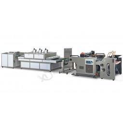 Linea di produzione automatica su ordinazione a buon mercato della macchina da stampa dello schermo del uv
