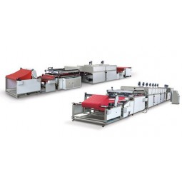 Hot Selling Automatic roll to roll fabric screen printing machine