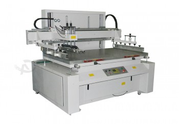 Máquina de impressão de tela vertical plana de alta precisão