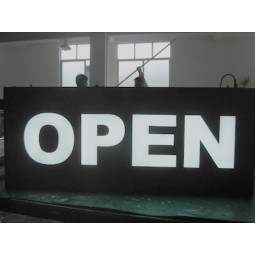 Wholesale custom high quality LED Luminous Signs/Advertising Sign/Stainless Steel