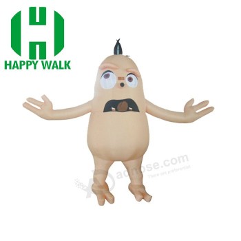 Custom cheap Movable Advertising Inflatable Cartoon Character with your logo