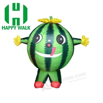 Watermelon Fruit Movable Advertising Inflatable Cartoon Character with your logo