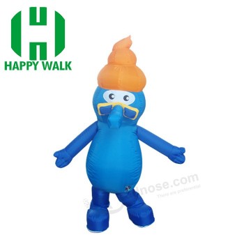 Movable Advertising Inflatable Cartoon Character with your logo