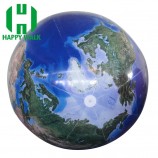 Aangepaste reclame hele dIkgIktale afdrukken wereldwIkjde opblaasbare helIkumballon