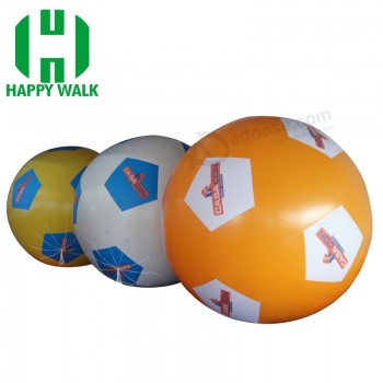 定制广告足球充气氦气球