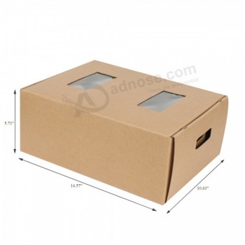 Caja de pastel de papel kraft-Duro eco moderno-Amigable