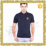 Effen pure kleur met Logo-poloshIkrt te koop