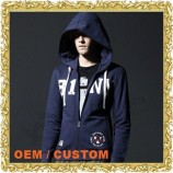 Cool boy free style zipper up hoodie for sale