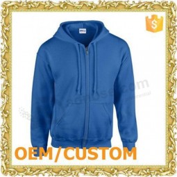 Colorful zipper up blank hoodie for  sale