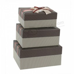 Cajas de regalo vacías personalizadas baratas-Decorativa hermosa