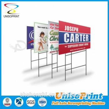 Wholesale custom high quality 3mm-6mm yard signs / lawn signs for sale