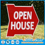 Wholesale Custom Die Cut Coroplast UV printing Lawn Sign for sale