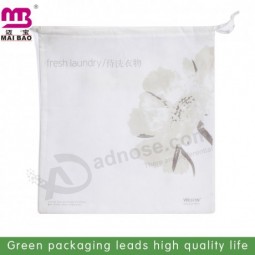 Sastre-Hecho bolso blanco no tejido con logotipo personalizado